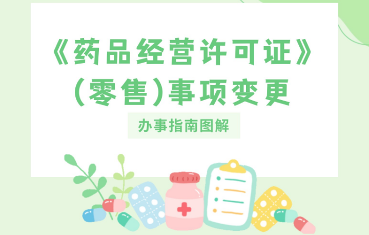 《药品经营许可证》(零售)事项变更